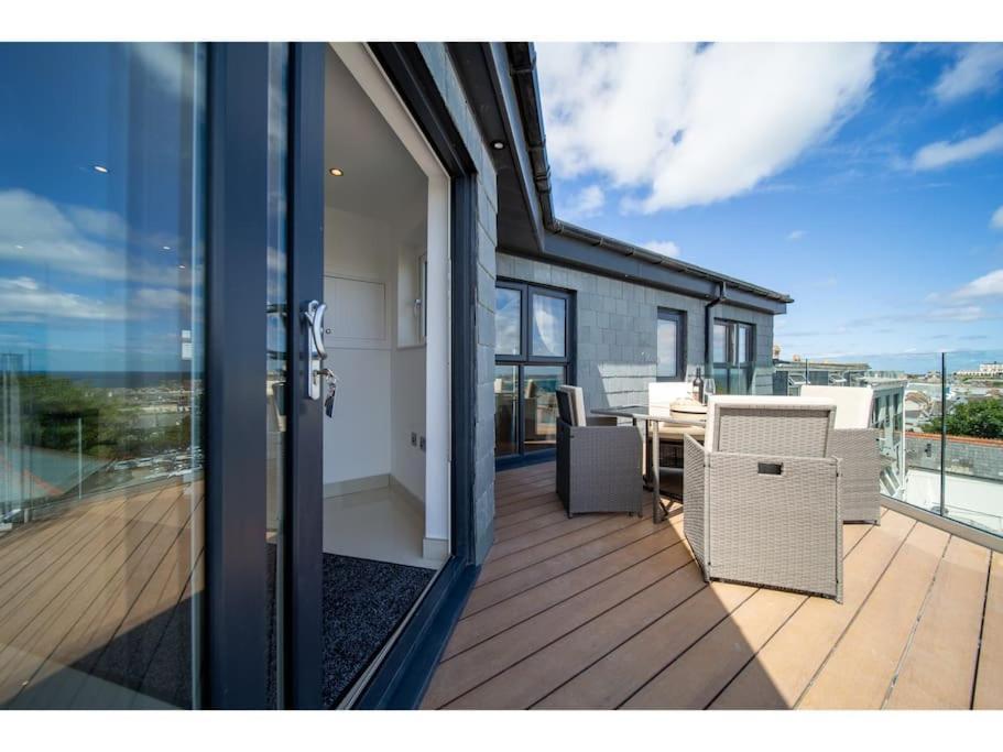 Gwel An Keynvor Penthouse Appartement New Quay Buitenkant foto